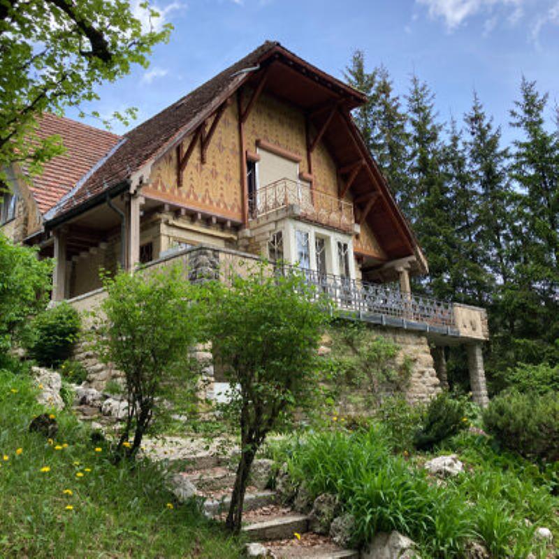 Construction historique de la Maison Le Corbusier à Boulogne, détails architecturaux